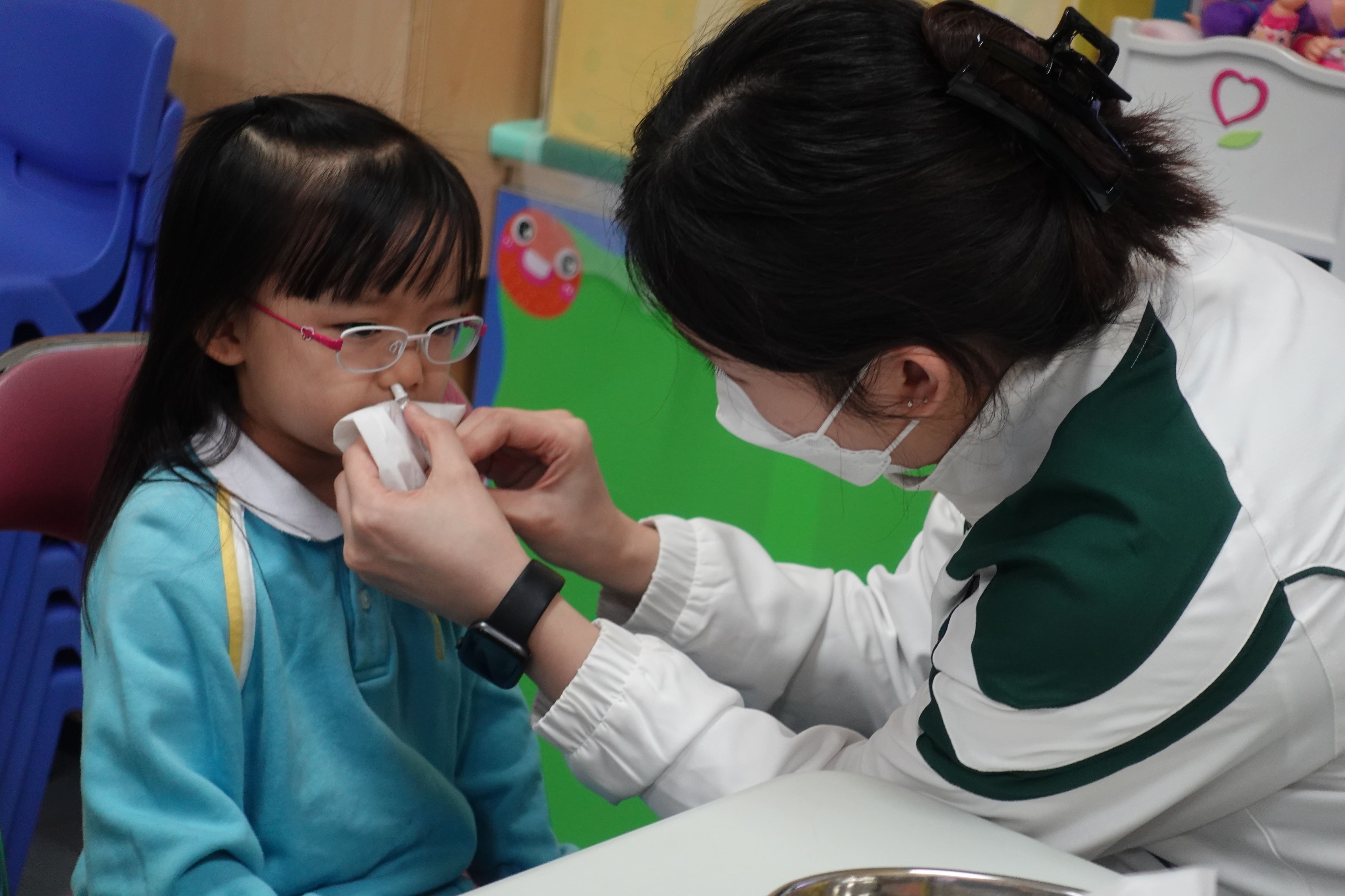 (22-23)2022-11-4–Influenza vaccination (first dose)