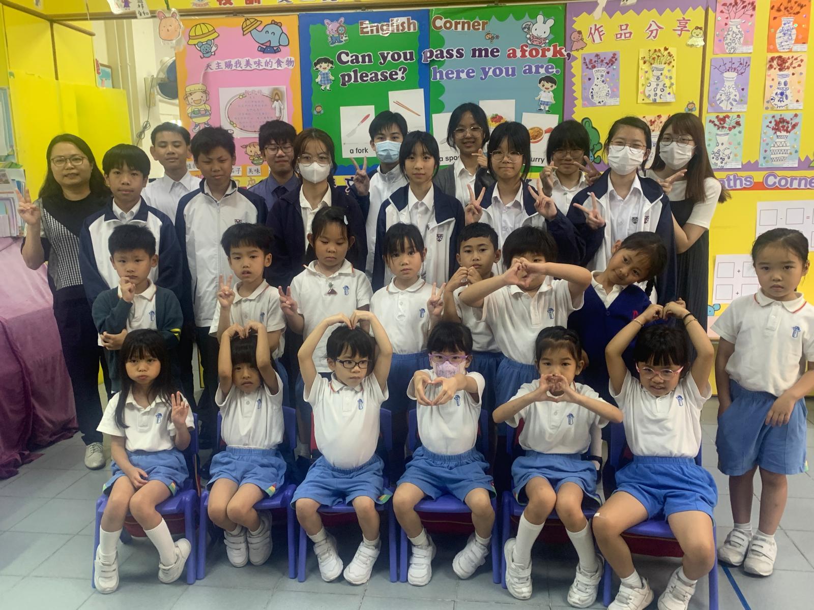(24-25)2025-5-2–Big Brothers and Big Sisters From Cheung Chau Government Secondary School Visit K3